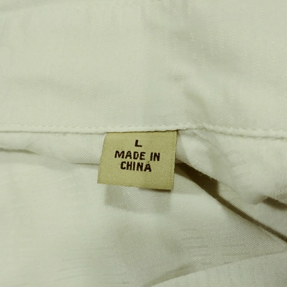 Large Tommy Bahama White Floral Shirt - Picture 4 of 7